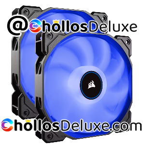 2x Ventiladores Refrigeración Corsair Air AF140 LED Azul