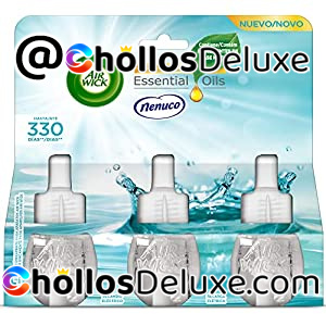 3x Recambios Air Wick Ambientador Eléctrico
