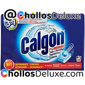 30 Unidades Calgon Powerball Pastillas Antical Lavadora