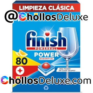 80 Pastillas Lavavajillas Finish Powerball Power Essential