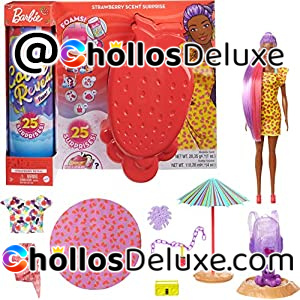 Barbie Color Reveal con Espuma Fresa