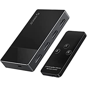 Conmutador HDMI Splitter 3 en 1 con Mando