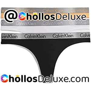 Pack de 3 Tangas Calvin Klein Mujer