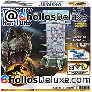 Tumblin Raptors Jurassic World Juego de Mesa
