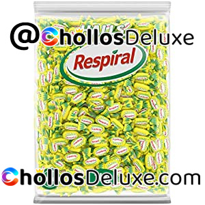 1Kg Halls Respiral Caramelos Duros Sabor Limón y Mentol
