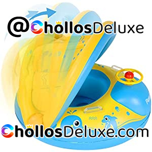 Flotador para Bebé con Sombrilla