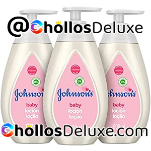3x Johnson's Baby Loción Calma Piel Seca Bebé 500ml