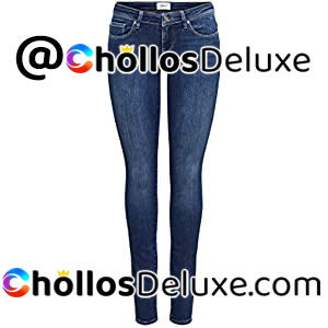 Only Onlcoral Life SL Skinny Fit Vaqueros Mujer
