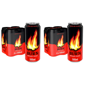 8 Latas Burn Energy Original 500ml