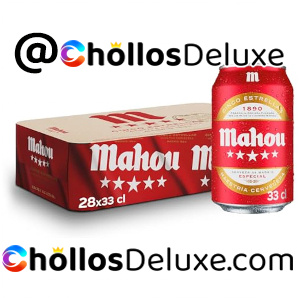 28x Mahou 5 Estrellas Cerveza Lager 33cl