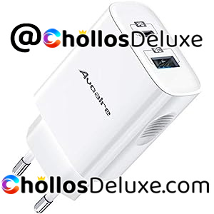 Cargador 2 Puertos USB QC3.0 +USB Tipo C 20W