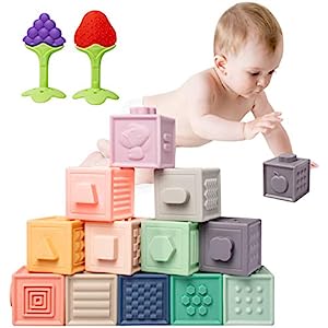 Set de 12 Bloques de Construcción +2 Mordedores