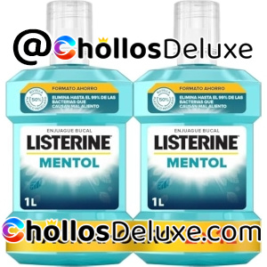 Pack de 2 Listerine Enjuagues Bucales 1 Litro