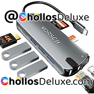 HUB USB Tipo C 8 en 1