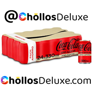 24x Coca-Cola Zero Azúcar Zero Cafeína 330ml
