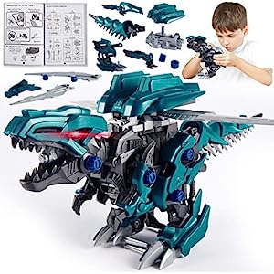 Dinosaurio T-Rex Eléctrico Set de Construcción