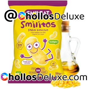 3x Smileat Smilitos Snack Ecológico de Maíz
