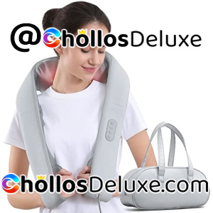 Masajeador Cuello Hombros Shiatsu Calor 3D