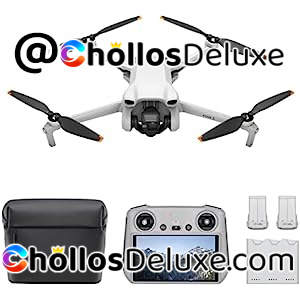 Pack DJI Mini 3 Vuela Más (DJI RC) Dron Mini 4K HDR 38 min