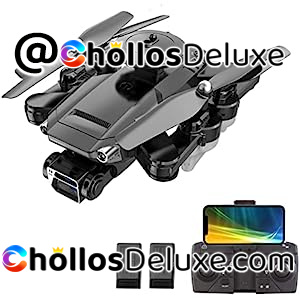 Drone Cámara 4K Plegable +2 Baterías +Mando