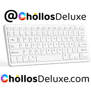 Teclado Bluetooth Ultrafino iOS/Android/Windows