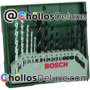 Bosch 15 uds. Set de brocas Mini-X-Line