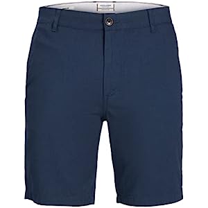 Jack & Jones Jpstdave Jjlinen Shorts AKM Pantalones Cortos Chinos para Hombre