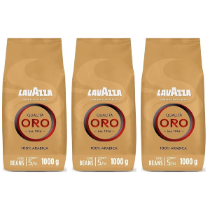 3x Lavazza Qualità Oro Café en Grano 1kg