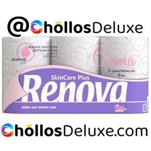6x Renova Skin Care Papel Higiénico