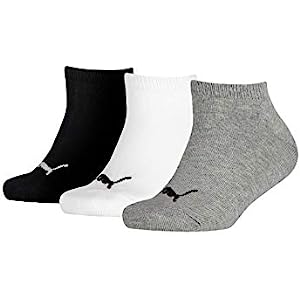 Pack de 3 Pares Puma Quarter Calcetines Niños