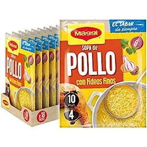 18x Maggi Sopa de Pollo con Fideos Finos