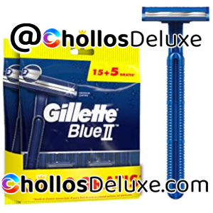 40x Maquinillas Afeitar Gillette Blue II