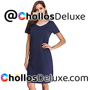 Camisón Manga Corta Mujer