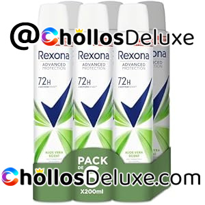 6x Desodorantes Rexona Aloe Vera Fresh