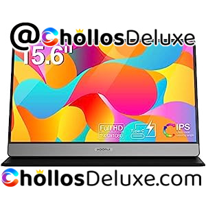 Monitor Portátil 15,6" FullHD IPS sRGB
