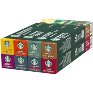 Pack Mixto 80 Cápsulas Starbucks