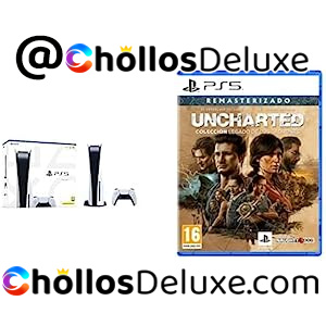 Playstation 5 Standard Consola con Lector +Uncharted Legacy of Thieves Collection PS5