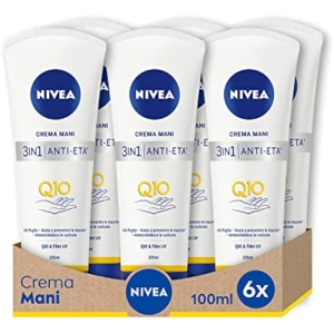 Pack de 6 Nivea Crema Manos Antiedad 3 en 1