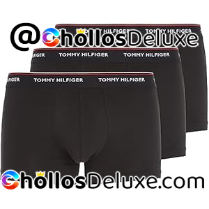 3x Tommy Hilfiger Bóxers Hombre Algodón