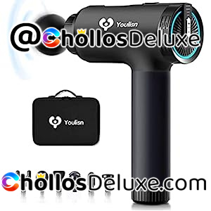 Pistola de Masaje Muscular +6 Cabezales