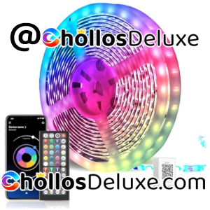 Tiras LED RGB 30M Bluetooth con Mando