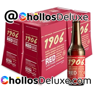 24x 1906 Red Vintage Cerveza Lager Extra 33cl