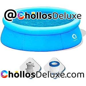 Piscina Redonda Hinchable 360x 76cm +Extras