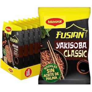 Pack de 8 Maggi Fusian Yakisoba Classic 120g