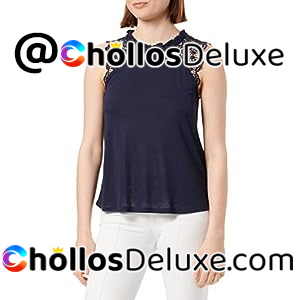 Springfield Camiseta Crochet Mujer