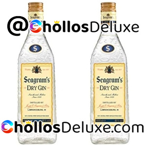 2x Seagram's Dry Ginebra Premium 1L