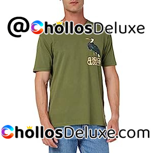 Springfield Camiseta Peace & Quiet Hombre