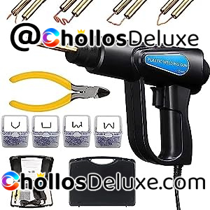 Soldador de Plástico 70W +200 Grapas +Maletín