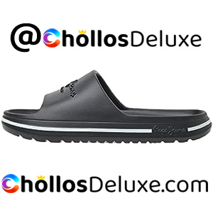 Pepe Jeans Black Beach Slide Chanclas