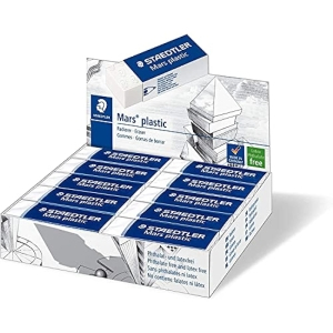 20x Staedtler Mars Plastic Gomas de Borrar